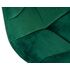 Купить Стул барный DOBRIN TAILOR BLACK (зеленый велюр (MJ9-88)) ткань зеленый/цветные, фото 7