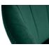 Купить Кресло дизайнерское DOBRIN EDISON BLACK (зеленый велюр (1922-9)) велюр зеленый/черный, фото 8