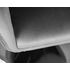 Купить Кресло дизайнерское DOBRIN EDISON (серый велюр (1922-19)) велюр серый/хром, фото 7