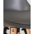Купить Стул полубарный DOBRIN RONNI (ножки светлый бук, тёмно-серый (GR-04)) экокожа Тёмно-серый/натуральный, фото 9