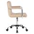 Купить Офисное кресло для персонала DOBRIN TERRY (бежевый велюр (MJ9-10)) бежевый/хром, фото 3