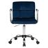 Купить Офисное кресло для персонала DOBRIN TERRY (синий велюр (MJ9-117)) синий/хром, фото 6