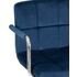 Купить Офисное кресло для персонала DOBRIN TERRY (синий велюр (MJ9-117)) синий/хром, фото 7