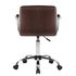 Купить Офисное кресло для персонала DOBRIN TERRY (коричневый) коричневый/хром, фото 5