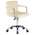 Купить Офисное кресло для персонала DOBRIN TERRY (кремовый) бежевый/хром, фото 2