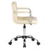 Купить Офисное кресло для персонала DOBRIN TERRY (кремовый) бежевый/хром, фото 3