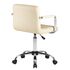 Купить Офисное кресло для персонала DOBRIN TERRY (кремовый) бежевый/хром, фото 4