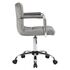 Купить Офисное кресло для персонала DOBRIN TERRY (серый велюр (MJ9-75)) серый/хром, фото 3