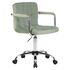 Купить Офисное кресло для персонала DOBRIN TERRY (мятный велюр (MJ9-87)) зеленый/хром, фото 2