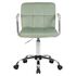 Купить Офисное кресло для персонала DOBRIN TERRY (мятный велюр (MJ9-87)) зеленый/хром, фото 6