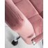 Купить Офисное кресло для персонала DOBRIN TERRY (пудрово-розовый велюр (MJ9-32)) розовый/хром, фото 7