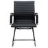 Купить Офисное кресло для посетителей DOBRIN CODY (чёрный) черный/хром, фото 5