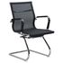 Купить Офисное кресло для посетителей DOBRIN CODY MESH (чёрный) черный/хром, фото 2