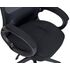 Купить Офисное кресло для руководителей DOBRIN STEVEN BLACK (чёрный пластик, чёрная ткань) черный/черный, фото 7