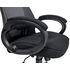 Купить Офисное кресло для руководителей DOBRIN STEVEN BLACK (чёрный пластик, чёрная ткань) черный/черный, фото 11