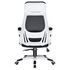 Купить Офисное кресло для руководителей DOBRIN STEVEN WHITE (белый пластик, чёрная ткань) черный/черный, фото 5