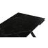 Купить Стол Габбро 140(200)х80х76 черный мрамор / черный, Варианты цвета: черный мрамор, Варианты размера: 140x80, фото 6