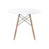 Купить Стол Table 80 white / wood, Варианты цвета: белый, Варианты размера: 80, фото 2
