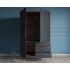 Купить Шкаф в скандинавском стиле Bruni Black с ящиками, Варианты цвета: черный, фото 5