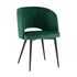 Купить Стул-кресло Дарелл велюр зелёный, Цвет: зеленый