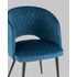 Купить Стул-кресло Дарелл велюр синий, Цвет: синий, фото 8