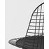 Купить Стул обеденный Eiffel черный с черной подушкой 4 шт, Цвет: черный, фото 7