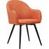 Купить Стул-кресло Frida оранжевый, черный, Цвет: оранжевый