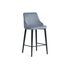 Купить Барный стул Атани серо-синий / черный, Цвет: серый