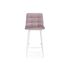Купить Барный стул Чилли К розовый / белый, Цвет: розовый-1, фото 2