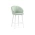 Купить Барный стул Барный стул Бэнбу velutto 14 / белый, Цвет: зеленый