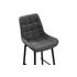 Купить Барный стул Алст К крутящийся темно-серый / черный, Цвет: серый, фото 6