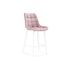 Купить Барный стул Алст розовый / белый, Цвет: розовый