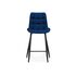 Купить Барный стул Алст велюр синий / черный, Цвет: синий, фото 2