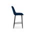 Купить Барный стул Алст велюр синий / черный, Цвет: синий, фото 3