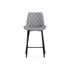 Купить Барный стул Баодин Б/К светло-серый / черный, Цвет: серый-1, фото 2