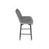Купить Барный стул Баодин К Б/К крутящийся темно-серый / черный, Цвет: серый, фото 3