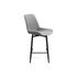 Купить Барный стул Седа К крутящийся светло-серый / черный, Цвет: серый, фото 2