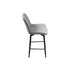 Купить Барный стул Седа К крутящийся светло-серый / черный, Цвет: серый, фото 3