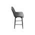 Купить Барный стул Седа К крутящийся темно-серый / черный, Цвет: латте, фото 3