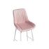 Купить Барный стул Седа велюр розовый / белый, Цвет: розовый, фото 5