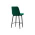 Купить Барный стул Седа велюр зеленый / черный, Цвет: зеленый, фото 4
