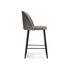 Купить Барный стул Амизуре темно-серый / черный матовый, Цвет: серый-1, фото 3