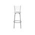 Купить Барный стул Kuroda белый полимер / светлый мусс, Цвет: белый, фото 2