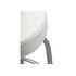 Купить Барный стул Kuroda белый полимер / светлый мусс, Цвет: белый, фото 6