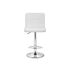 Купить Барный стул Paskal white / chrome, Цвет: белый, фото 2