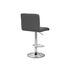 Купить Барный стул Paskal gray / chrome, Цвет: серый, фото 4