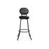 Купить Барный стул Satearant черный полимер / темный мусс, Цвет: черный, фото 2
