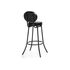 Купить Барный стул Satearant черный полимер / темный мусс, Цвет: черный, фото 4