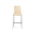 Купить Барный стул Teon beige / chrome, Цвет: бежевый, фото 2