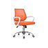 Купить Компьютерное кресло Ergoplus orange / white , Цвет: оранжевый